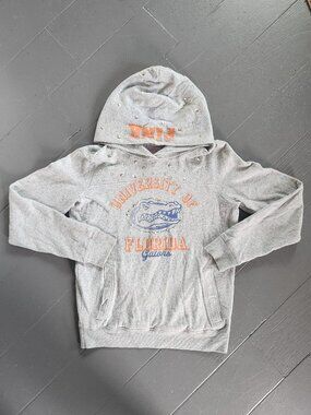 ✨ VS PINK UF Gators BLING Hoodie ✨Studded Collegiate Collection Sequin Sparkly-L